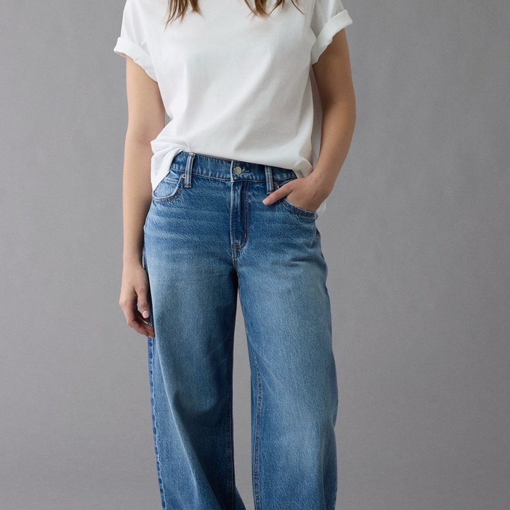 American Eagle Outfitters Blue Flare Jeans
